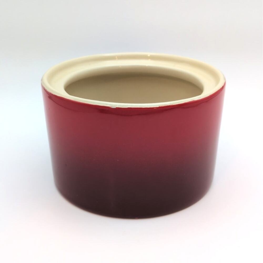 Le Creuset Replacement Red Cerise Gradient Sugar Pot 300ML Canister - No Lid